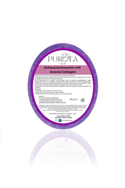 Schaumschwamm mit Acacia Collagen